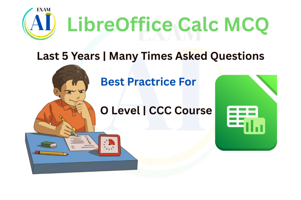 LibreOffice Calc MCQ