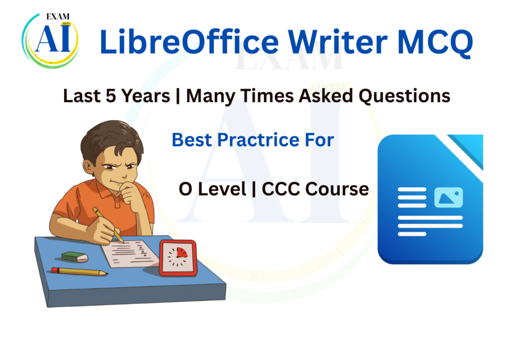 LibreOffice Writer MCQ